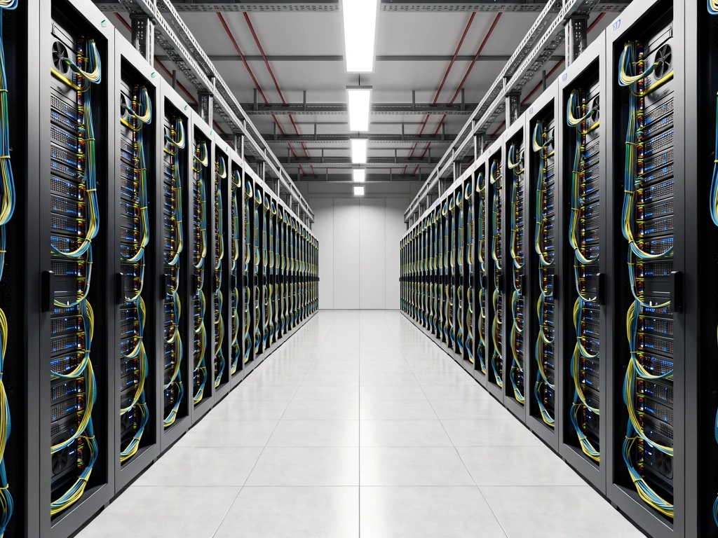 Professional data center server racks in Australia
